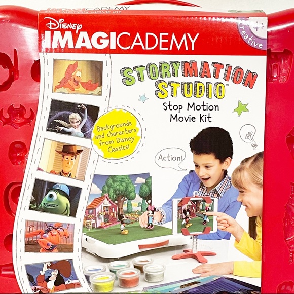 Disney Imagicademy‎ Story Mation Studio NEW Stop Motion Movie Kit Apple - Picture 3 of 7
